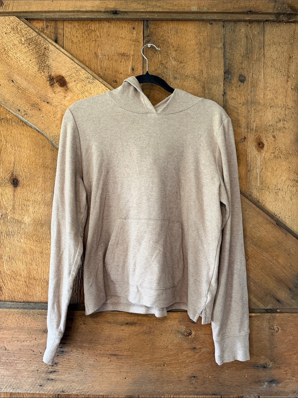 J. Crew Women's Hoodie in Light Beige